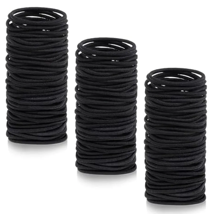 250 Pcs Black Elastics Small Hair Ties Elastics Small Hair Rubber Bands Accessories Ponytail Holders for Women Girls Baby Toddlers Men with Thick Straight Curly Hair, 3 mm
250 Pcs Black Elastics Small Hair Ties Elastics Small Hair Rubber Bands Accessories Ponytail Holders for Women Girls Baby Toddlers Men with Thick Straight Curly Hair, 3 mm