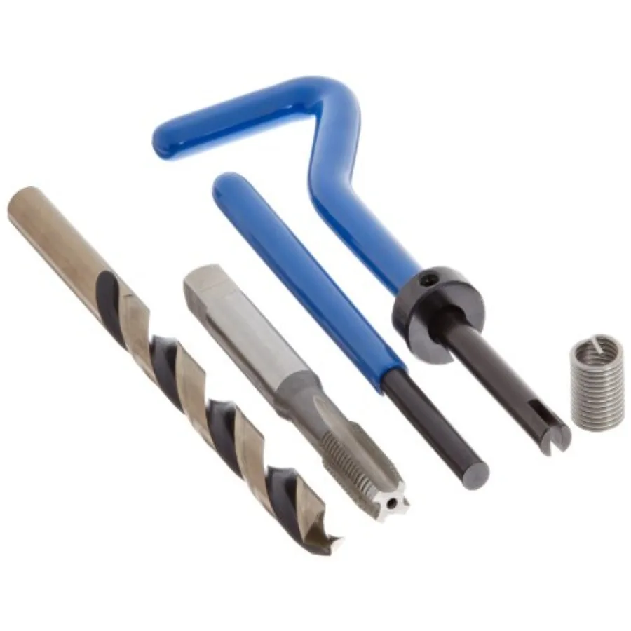SK21010 Helical Threaded Insert Kit, 304 Stainless Steel, 3/8"-16 Thread Size, 0.375" Installed Length Pack of 10
SK21010 Helical Threaded Insert Kit, 304 Stainless Steel, 3/8"-16 Thread Size, 0.375" Installed Length Pack of 10