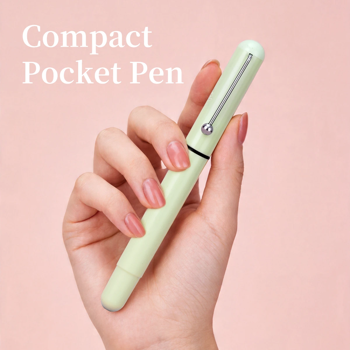 Compact Pocket Fountain Pen, 0.5mm Fine Nib, Lightweight Portable Pen for Handwriting, Journaling & Daily Use
Compact Pocket Fountain Pen, 0.5mm Fine Nib, Lightweight Portable Pen for Handwriting, Journaling & Daily Use