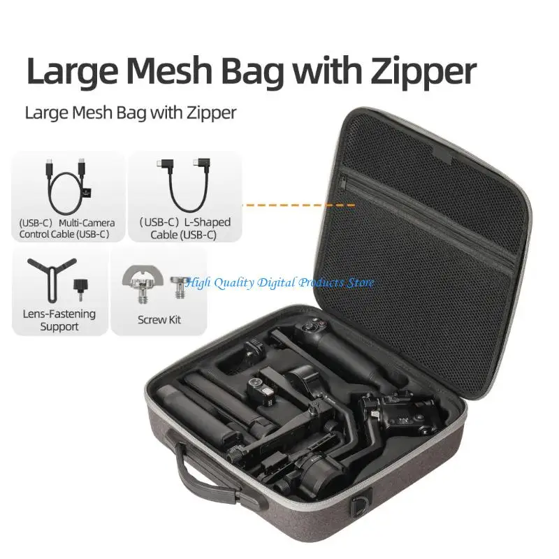 U2JE Compact Organizers Bag for RS5 Stabilizer Storage Box Water Resistant Fabric
U2JE Compact Organizers Bag for RS5 Stabilizer Storage Box Water Resistant Fabric