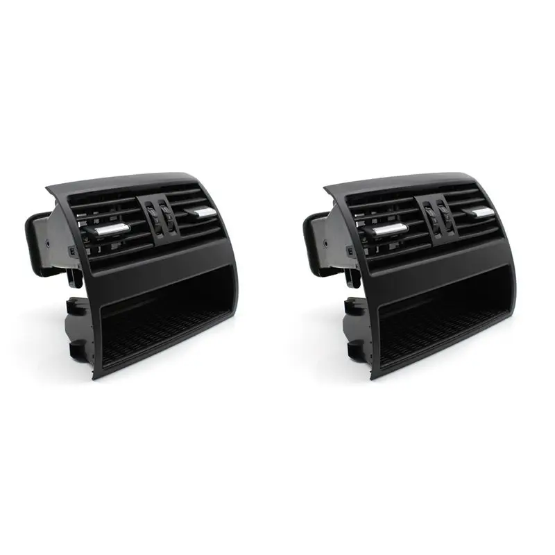 2X Rear Console Conditioner Fresh Air Ventilation Grille Compele Part For BMW 5 Series F10 F11 64229172167 (Black)-A08Q
2X Rear Console Conditioner Fresh Air Ventilation Grille Compele Part For BMW 5 Series F10 F11 64229172167 (Black)-A08Q