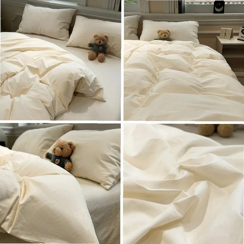 2026 New Soft and Washed Cotton Check Plain Unprinted Style Duvet Cover Skin-friendly and Breathable Quilt Cover
2026 New Soft and Washed Cotton Check Plain Unprinted Style Duvet Cover Skin-friendly and Breathable Quilt Cover