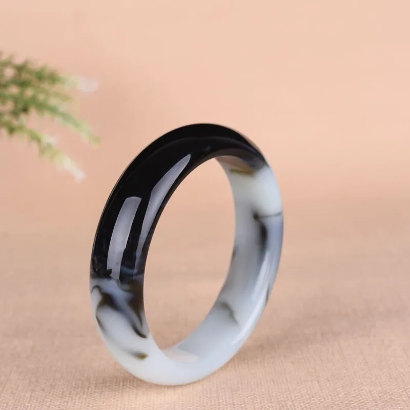 Natural Smoke Gray Hand Carved Wide Jade Bracelet Fashion Boutique Jewelry Men's and Women's Blue Gray Bracelet Gift Accessories
Natural Smoke Gray Hand Carved Wide Jade Bracelet Fashion Boutique Jewelry Men's and Women's Blue Gray Bracelet Gift Accessories