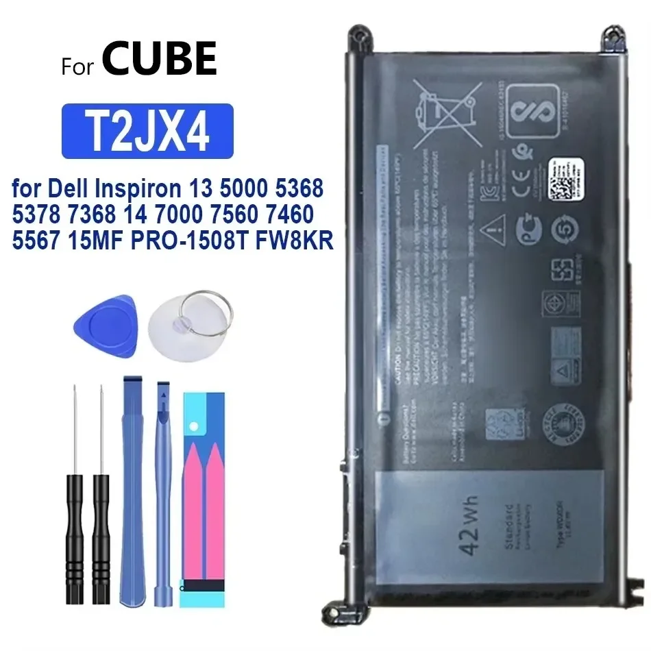 For Dell Inspiron 13 5000 5368 5378 7368 14 7000 7560 7460 5567 15MF Pro-1508T FW8KR 3600mAh Laptop Battery T2JX4 3CRH3 Durable
For Dell Inspiron 13 5000 5368 5378 7368 14 7000 7560 7460 5567 15MF Pro-1508T FW8KR 3600mAh Laptop Battery T2JX4 3CRH3 Durable