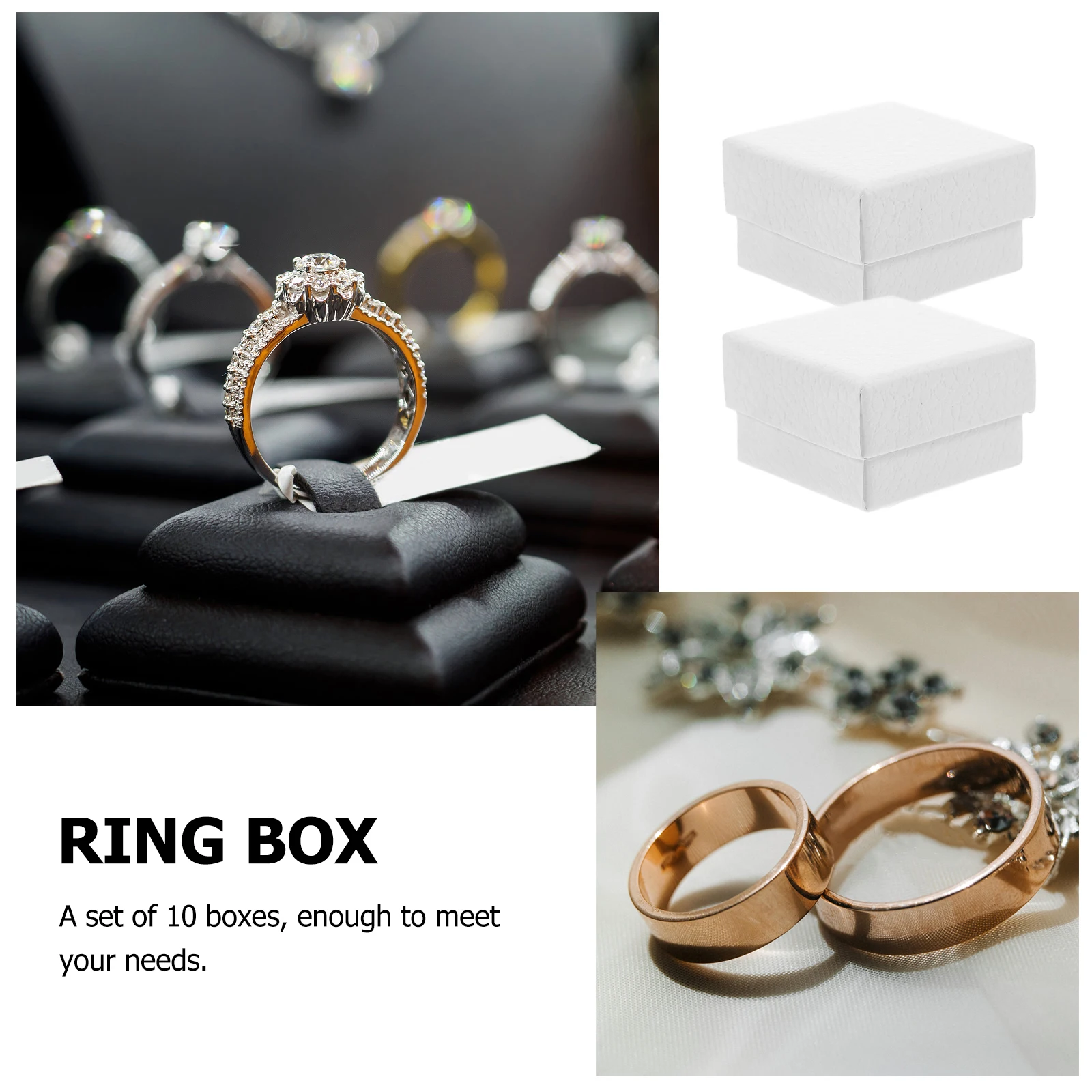 10 Pcs Packing Boxes Jewelry Jewelrybox Minimalist Storage Bulk White for Women Packaging Lovers
10 Pcs Packing Boxes Jewelry Jewelrybox Minimalist Storage Bulk White for Women Packaging Lovers