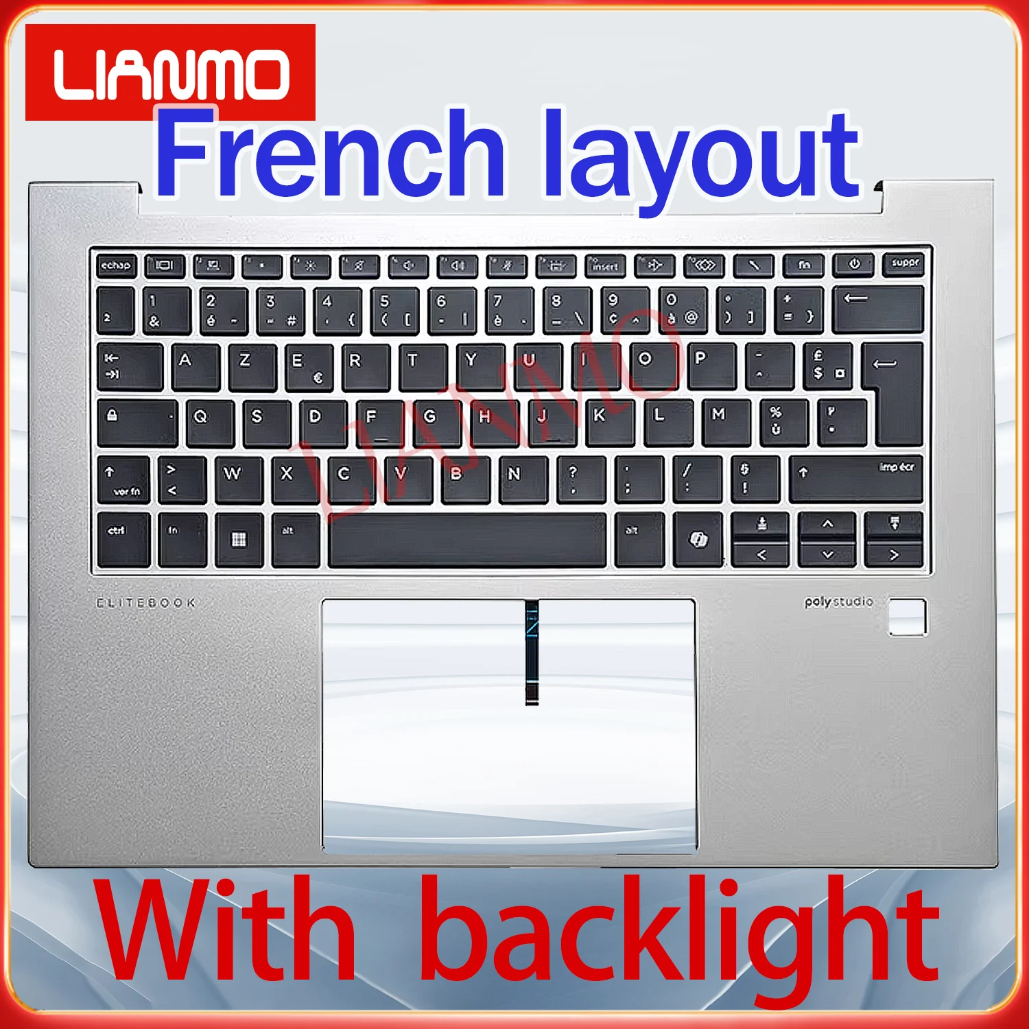 French/Latin Spanish/UK/US layout for HP Elitebook 840 G11 845 G11 N95848-001 backlight keyboard
French/Latin Spanish/UK/US layout for HP Elitebook 840 G11 845 G11 N95848-001 backlight keyboard