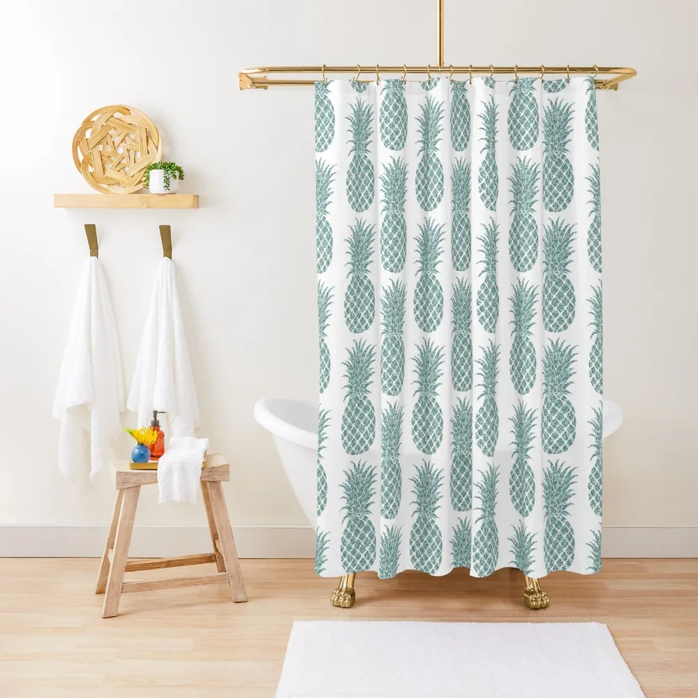 Mint Glitzy Glitter Tropical Pineapple Shower Curtain Bathroom Shower Curtains Cover Curtain
Mint Glitzy Glitter Tropical Pineapple Shower Curtain Bathroom Shower Curtains Cover Curtain