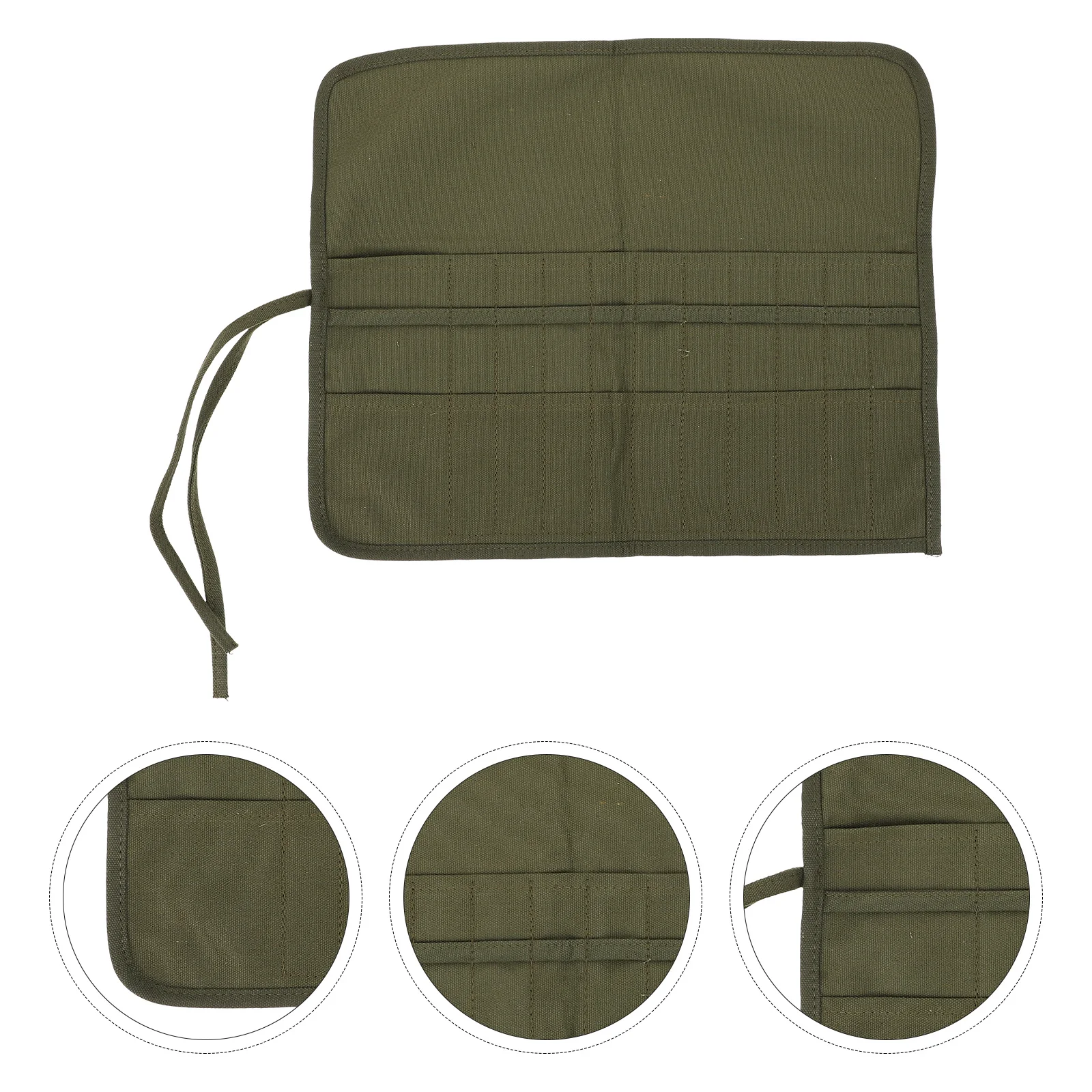 1pc Pencil Roll Pouch For Oil Painting Brushes Colored Pencils Storage Art Stationery Organizer Pen Bag Students Pen Bag Roll
1pc Pencil Roll Pouch For Oil Painting Brushes Colored Pencils Storage Art Stationery Organizer Pen Bag Students Pen Bag Roll