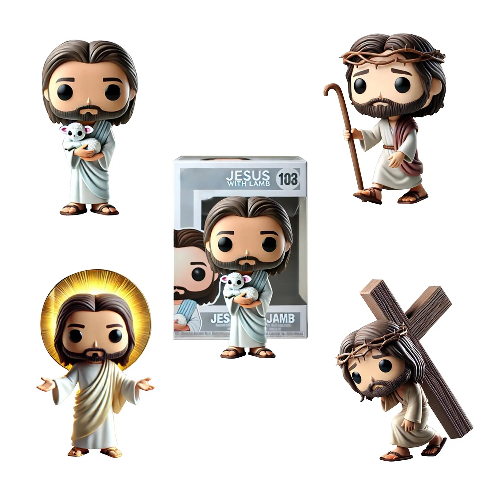 1pc Crucifix Statue Jesus Cross Resin Statue Christ Figure Catholic Religious Accessories Decor Festival Gift Desktop Ornament
1pc Crucifix Statue Jesus Cross Resin Statue Christ Figure Catholic Religious Accessories Decor Festival Gift Desktop Ornament