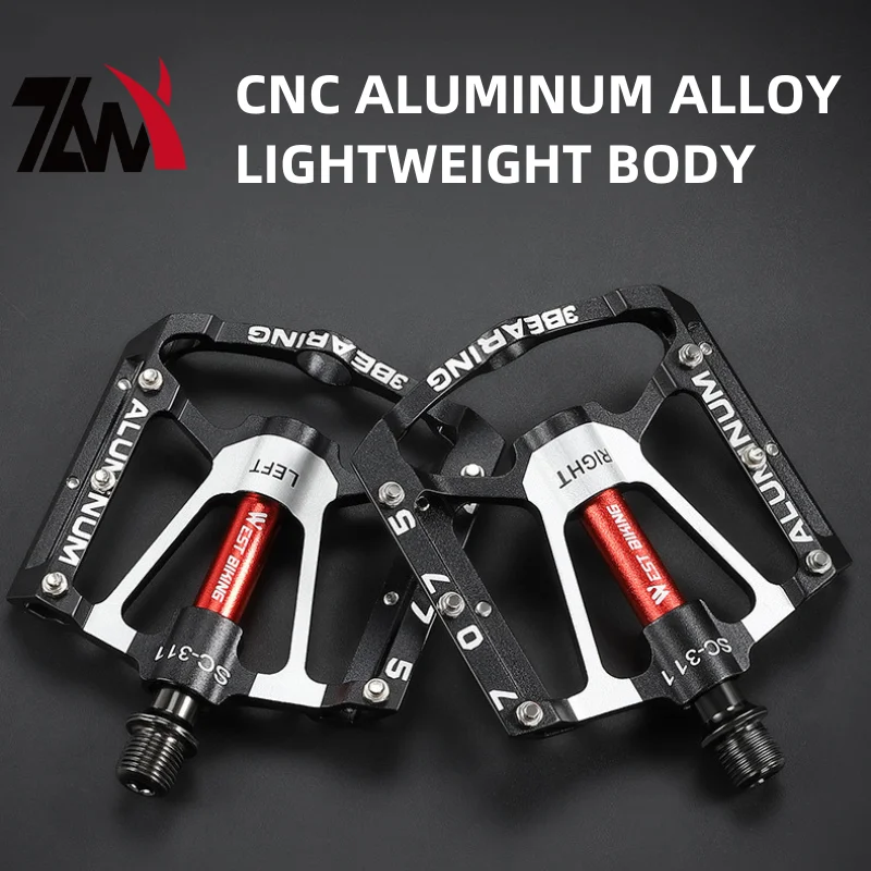 3 Bearing Bicycle Pedal Anti-slip CNC Aluminum Alloy Ultralight DU Bearing MTB Road Bike Pedals Profession Bike Accessories
3 Bearing Bicycle Pedal Anti-slip CNC Aluminum Alloy Ultralight DU Bearing MTB Road Bike Pedals Profession Bike Accessories
