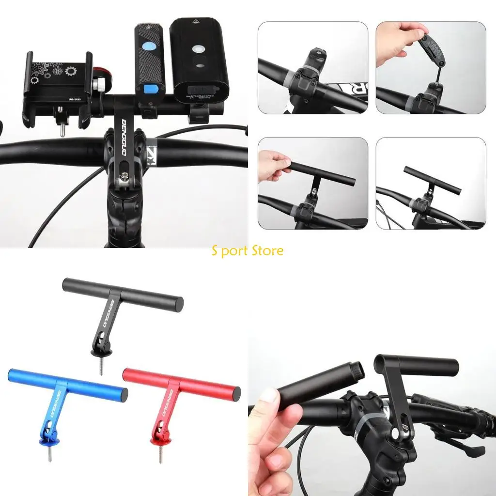 U2JB Bike Handlebar Extender Aluminum Alloy Bicycles Handlebar Extension, Double Bike Handlebar Bracket for Holding Bike Gear
U2JB Bike Handlebar Extender Aluminum Alloy Bicycles Handlebar Extension, Double Bike Handlebar Bracket for Holding Bike Gear