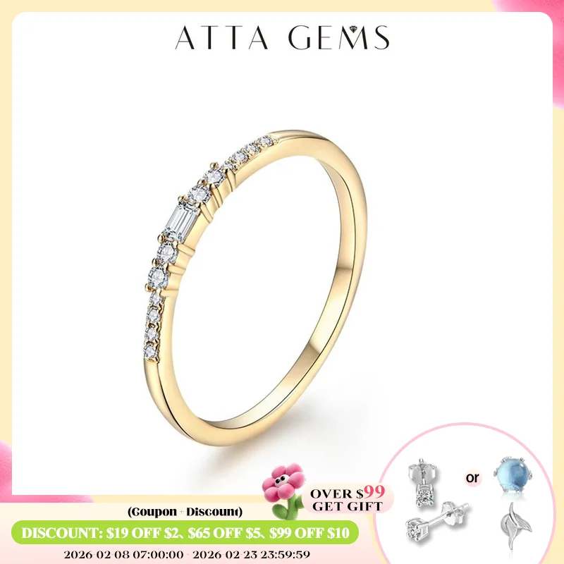 ATTAGEMS Excellent Cut New Top Quality D Color Moissanite Ring for Women 925 Sterling Silver Solid 10k 14k 18k White Gold Girls
ATTAGEMS Excellent Cut New Top Quality D Color Moissanite Ring for Women 925 Sterling Silver Solid 10k 14k 18k White Gold Girls