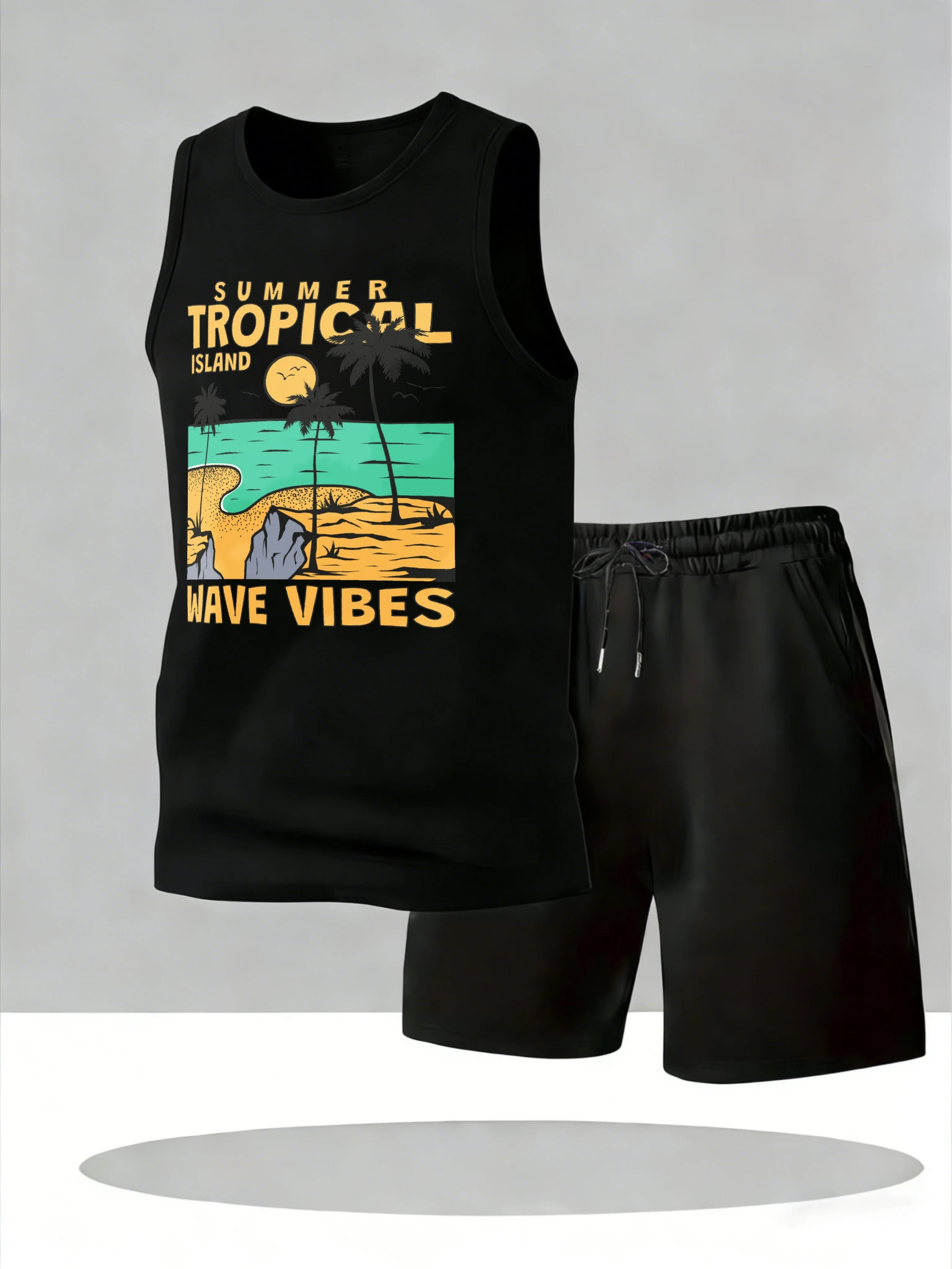 Men's Tank Top Sets 2026 Summer Quick drying beach sports crewneck running oversize men's chandals Breathable sweatshirt set
Men's Tank Top Sets 2026 Summer Quick drying beach sports crewneck running oversize men's chandals Breathable sweatshirt set