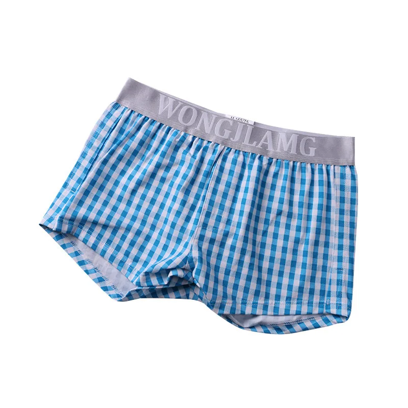 Men's Cotton Gingham Loose Boxer Briefs, Summer Breathable Trendy Underwear, Comfortable Youth Boxer Shorts Youth Fashion Trunks
Men's Cotton Gingham Loose Boxer Briefs, Summer Breathable Trendy Underwear, Comfortable Youth Boxer Shorts Youth Fashion Trunks