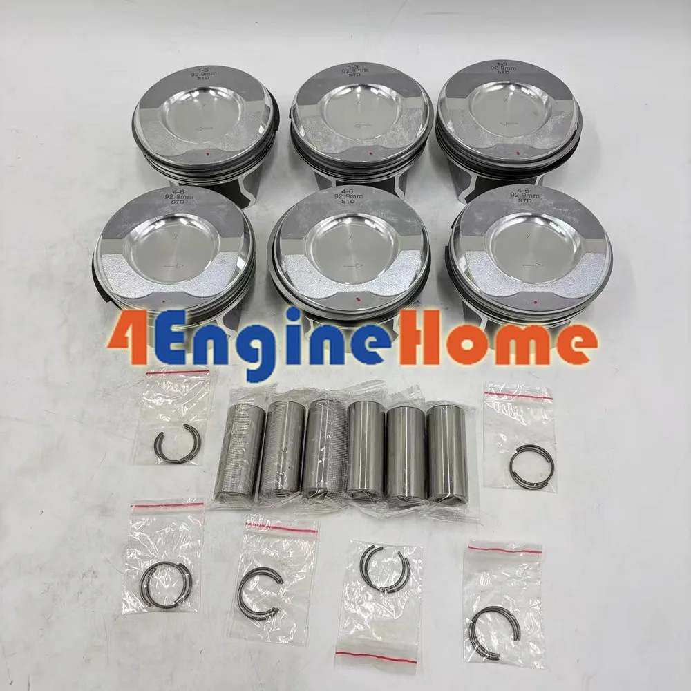 Piston Kit with Ring Set A2720302817 A2720309317 A2720305317 for Mercedes-Benz M272 3.5L CGI 350 E 350 92.9mm STD
Piston Kit with Ring Set A2720302817 A2720309317 A2720305317 for Mercedes-Benz M272 3.5L CGI 350 E 350 92.9mm STD