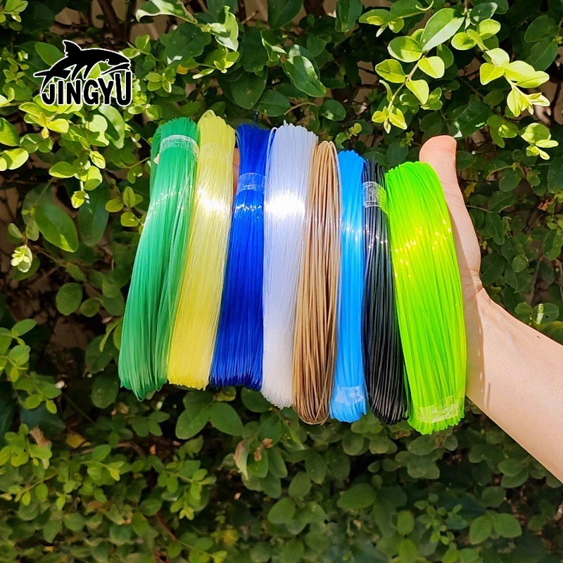 JINGYU Loop Pre-tied Transparent Tapered Leader Line Made of Nylo 100M Leader Nylon Made of Nylon 6 Pieces
JINGYU Loop Pre-tied Transparent Tapered Leader Line Made of Nylo 100M Leader Nylon Made of Nylon 6 Pieces