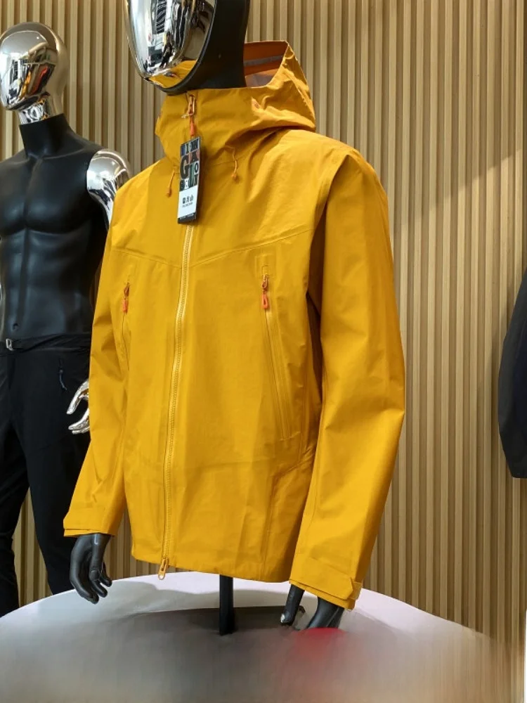 3D Tailoring Men's Outdoor Jacket Double Zipper Full Glue Waterproof Spring Hard Fleece Lined Hooded Coat Standard Fit
3D Tailoring Men's Outdoor Jacket Double Zipper Full Glue Waterproof Spring Hard Fleece Lined Hooded Coat Standard Fit