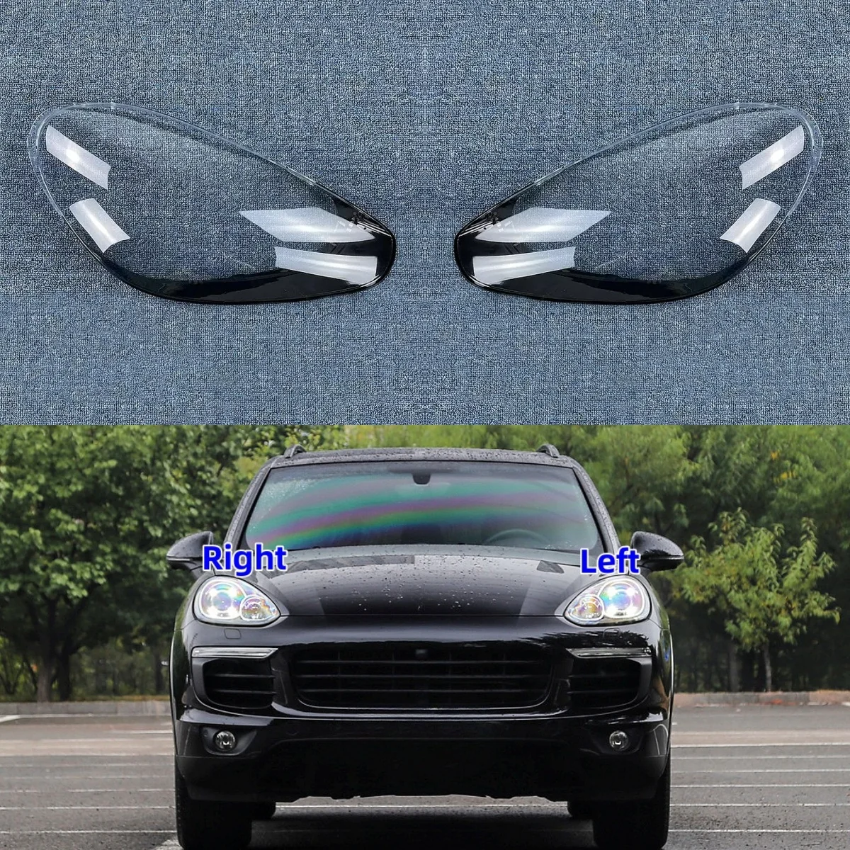 For Porsche Cayenne 2015 2016 2017 Car Front Headlight Glass Cover Left/Right Replacement Lens Glass Shell Car Accessories
For Porsche Cayenne 2015 2016 2017 Car Front Headlight Glass Cover Left/Right Replacement Lens Glass Shell Car Accessories