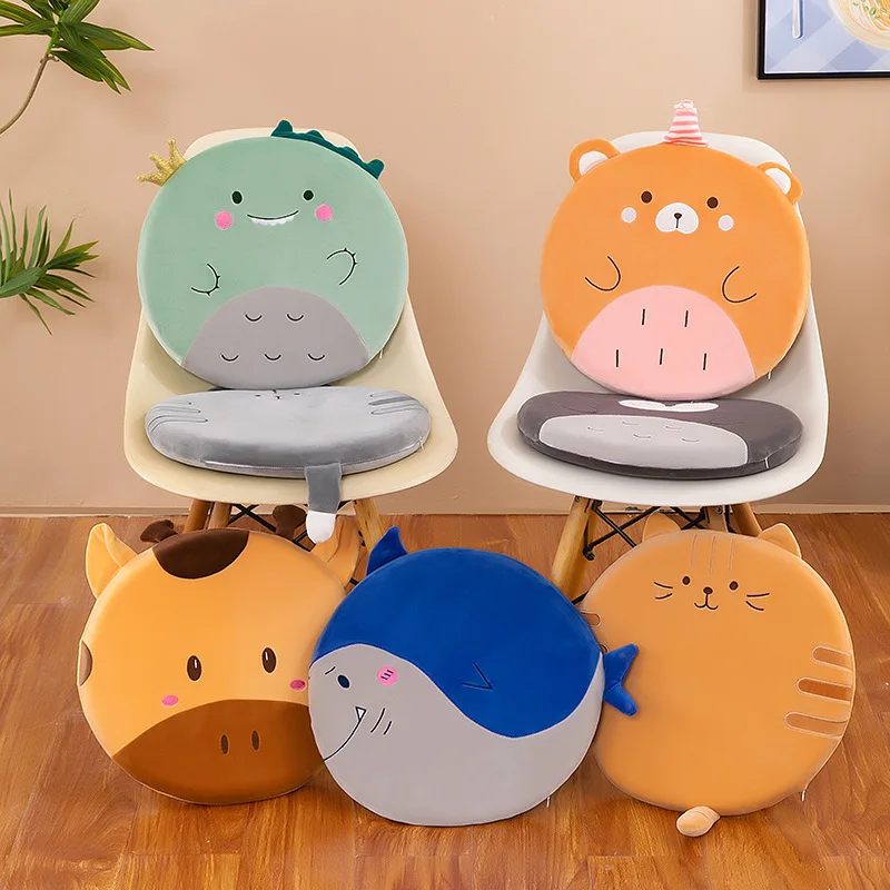 MINISO Lovely Cartoon Animal for SEAT Cushion Soft Round Tatami Stool Cushions Chair Pad Memory Foam Chair Pillow Home Decor
MINISO Lovely Cartoon Animal for SEAT Cushion Soft Round Tatami Stool Cushions Chair Pad Memory Foam Chair Pillow Home Decor