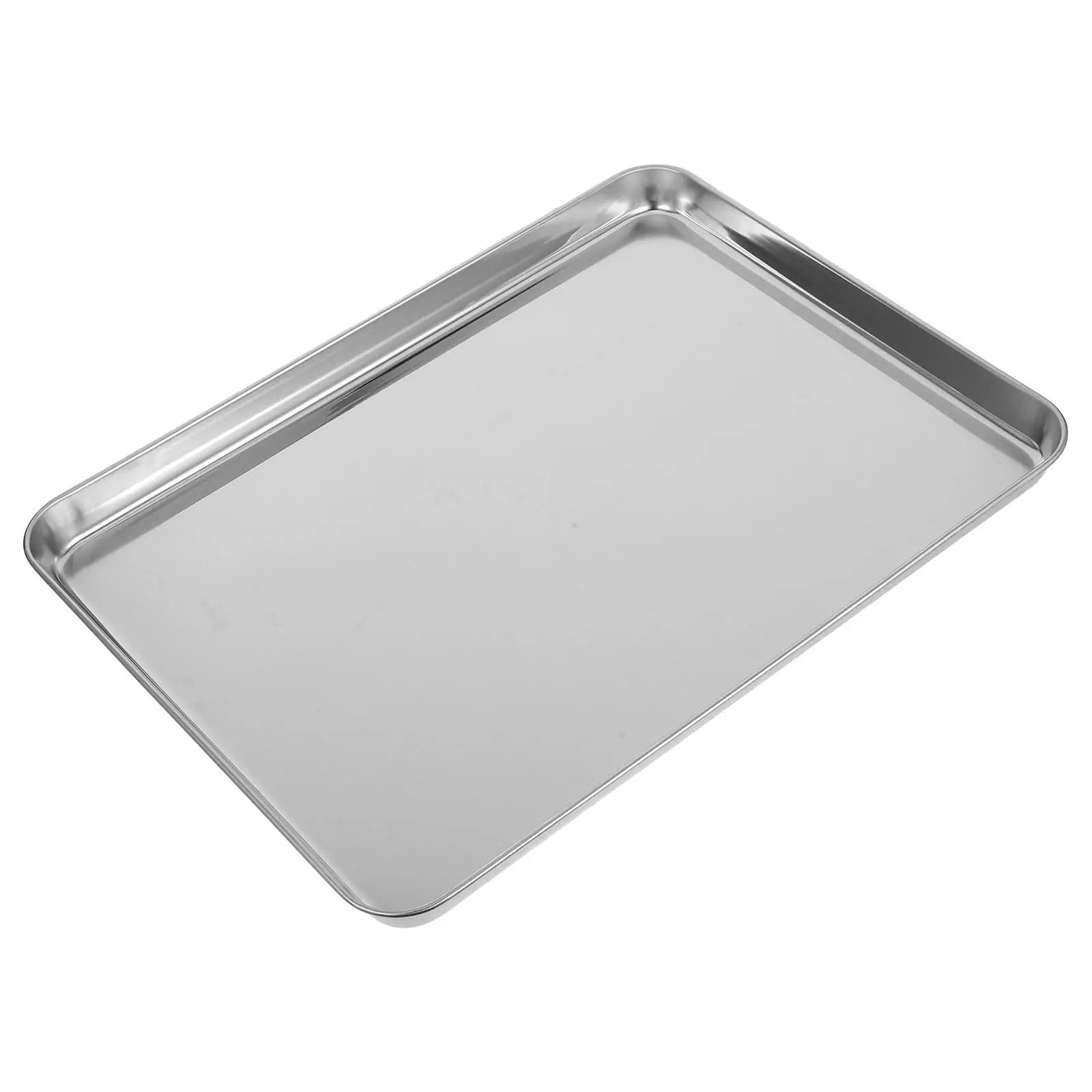 Rectangular Tray BBQ Camping Food Storage Stainless Dessert Storage Tray Steel Plate Smooth Edge Kitchen Dessert
Rectangular Tray BBQ Camping Food Storage Stainless Dessert Storage Tray Steel Plate Smooth Edge Kitchen Dessert