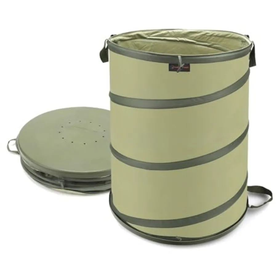 45 Gallon Hard Bottom Collapsible Garden Bag, Collapsible Trash Can for Collecting Weeds or Leaf or Party and Yard Waste
45 Gallon Hard Bottom Collapsible Garden Bag, Collapsible Trash Can for Collecting Weeds or Leaf or Party and Yard Waste