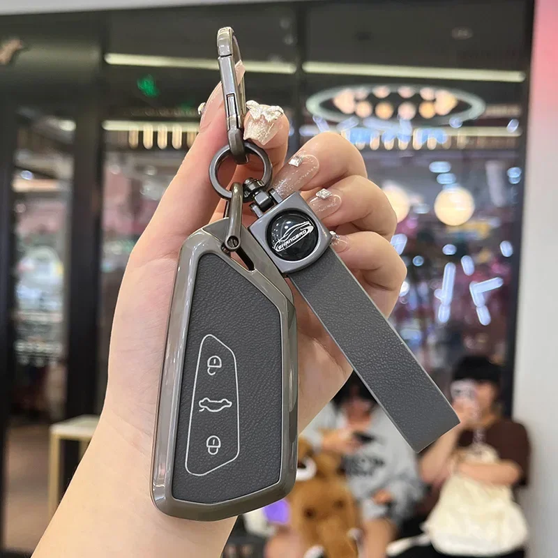 Alloy Car Key Case Full Cover Shell For VW Volkswagen ID.3 ID.4 Golf 8 2022 2023 MK8 Cupra Skoda Octavia SEAT Leon MK4 Formento
Alloy Car Key Case Full Cover Shell For VW Volkswagen ID.3 ID.4 Golf 8 2022 2023 MK8 Cupra Skoda Octavia SEAT Leon MK4 Formento