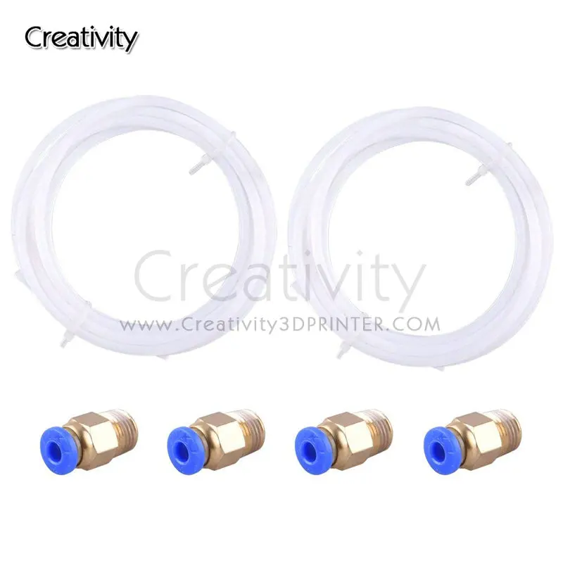 1M PTFE Tube PiPe Connectors 3D Printers Parts J-head Hotend For V5 V6 1.75mm 3.0mm Filament Long Extrude For 3D Printers
1M PTFE Tube PiPe Connectors 3D Printers Parts J-head Hotend For V5 V6 1.75mm 3.0mm Filament Long Extrude For 3D Printers