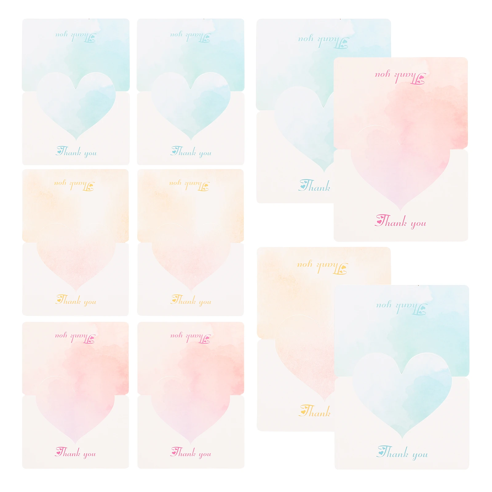 30pcs Heart Greeting Cards Floral Design Thank You Notes For Wedding Birth Commemoration Small Business Birthday Bridal
30pcs Heart Greeting Cards Floral Design Thank You Notes For Wedding Birth Commemoration Small Business Birthday Bridal