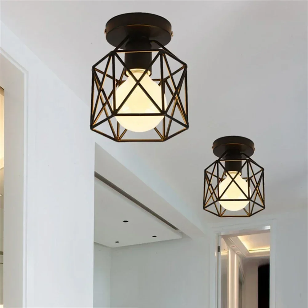 LED Energy Saving Lamps Retro Industrial Style Ceiling Light Creative Modern Black Iron Craft Light Bedroom Balcony LED Bulb Led
LED Energy Saving Lamps Retro Industrial Style Ceiling Light Creative Modern Black Iron Craft Light Bedroom Balcony LED Bulb Led