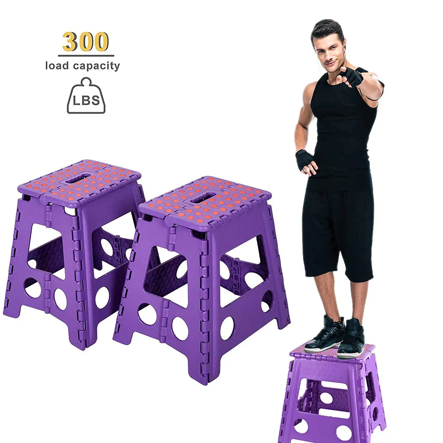 2 Pa Foldable Step Stool For Kids & Adults Portable Super Strong Folding Kitchen Garden Bathroom Stepping Stool Purple
2 Pa Foldable Step Stool For Kids & Adults Portable Super Strong Folding Kitchen Garden Bathroom Stepping Stool Purple