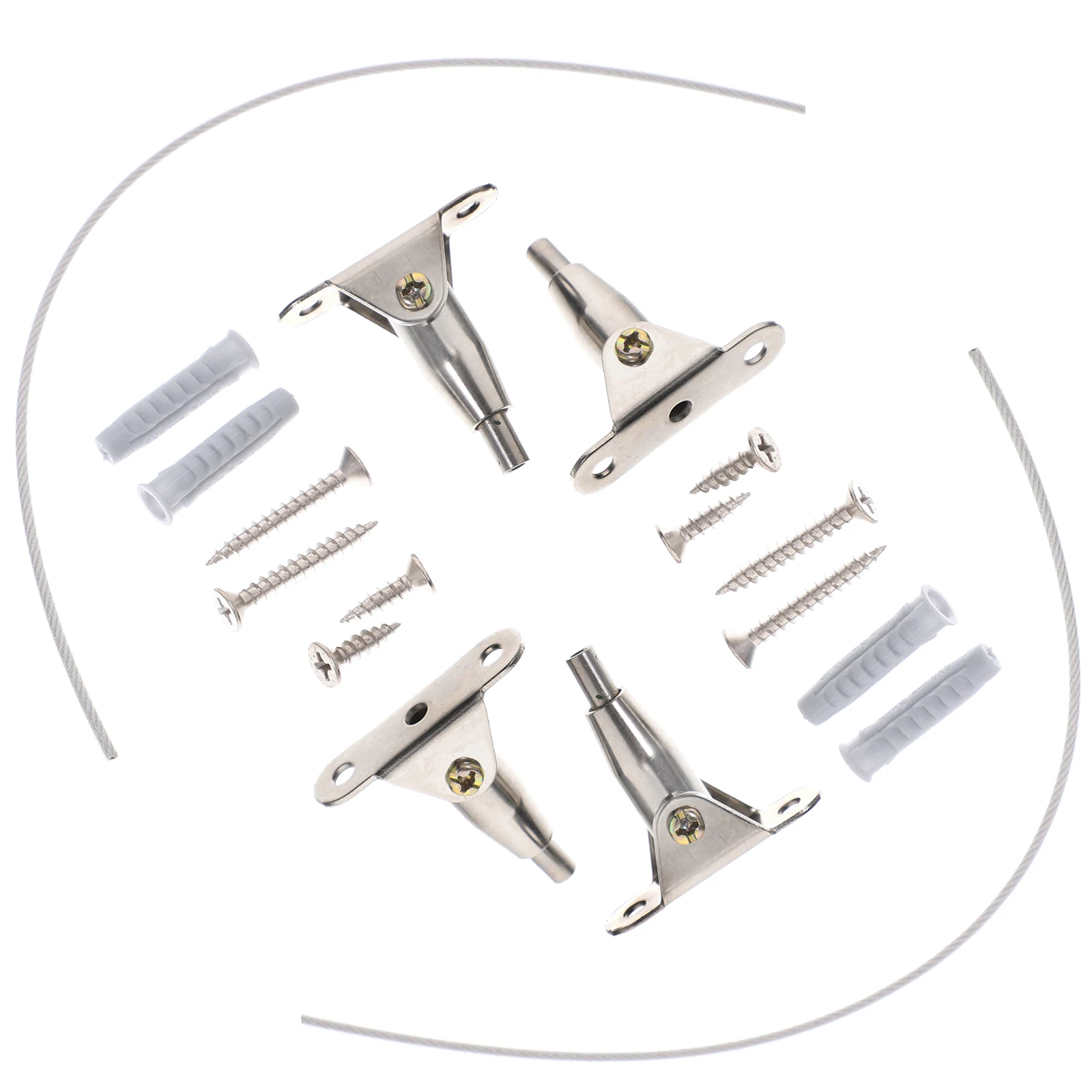 2 Sets Furniture Wall Anchors Anti Tip Kit Bookshelves Cabinet Baby Proof Straps Safe Child Safety Dresser Anchor
2 Sets Furniture Wall Anchors Anti Tip Kit Bookshelves Cabinet Baby Proof Straps Safe Child Safety Dresser Anchor