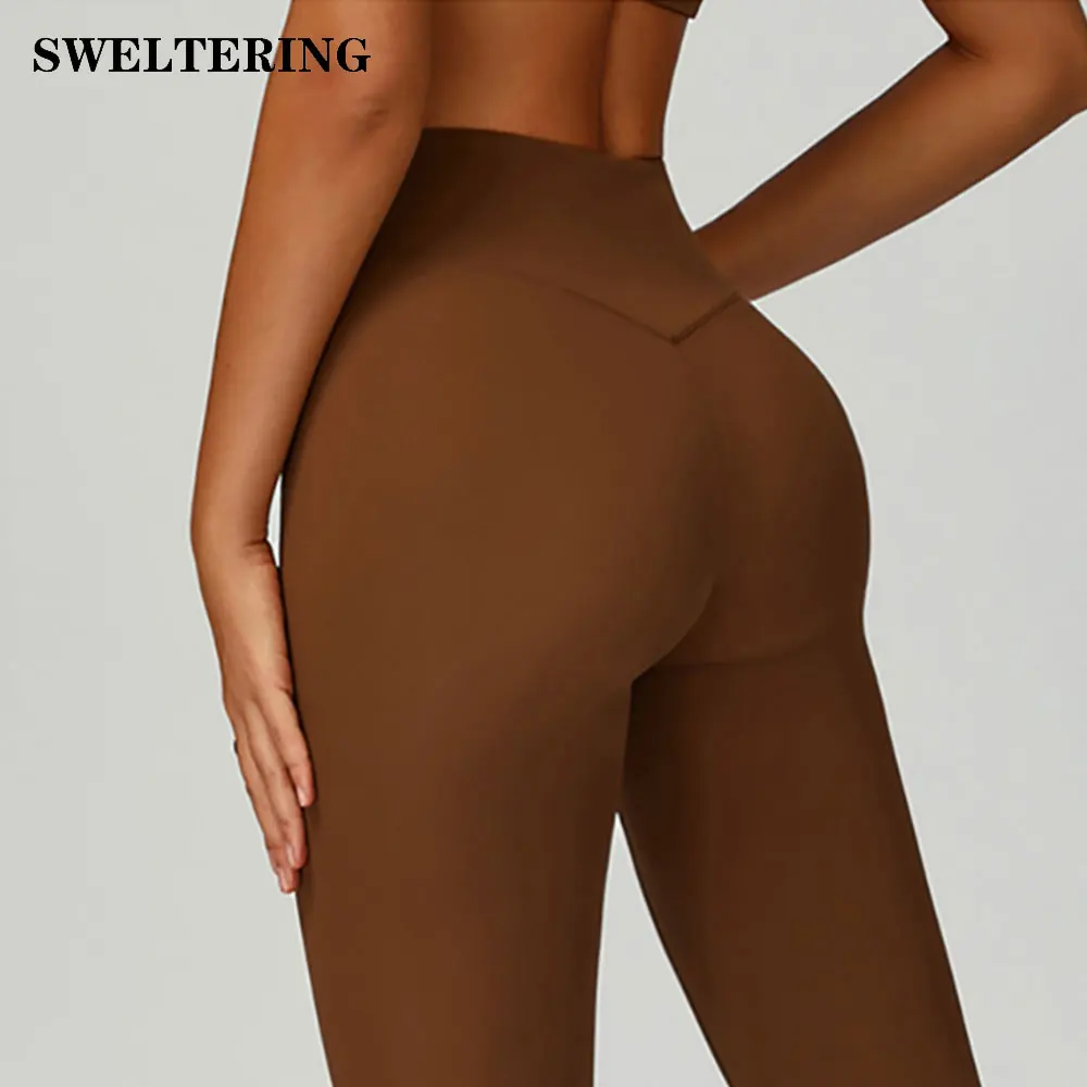 Леггинсы с высокой талией, женские брюки для йоги, тонкие колготки для фитнеса, эластичные леггинсы для йоги, ударопрочные леггинсы с эффектом пуш-ап, вязаные модные брюки для тренировок в тренажерном зале 
Леггинсы с высокой талией, женские брюки для йоги, тонкие колготки для фитнеса, эластичные леггинсы для йоги, ударопрочные леггинсы с эффектом пуш-ап, вязаные модные брюки для тренировок в тренажерном зале