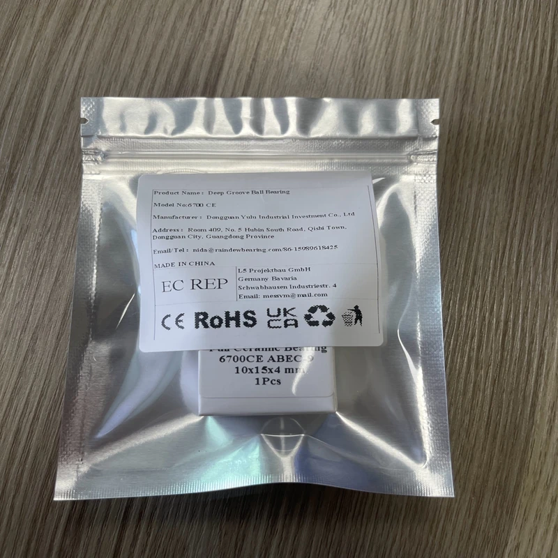 5PCS 6700CE 10x15x4mm Full Ceramic Ball Bearing High Precision Zirconia 6700CE
5PCS 6700CE 10x15x4mm Full Ceramic Ball Bearing High Precision Zirconia 6700CE