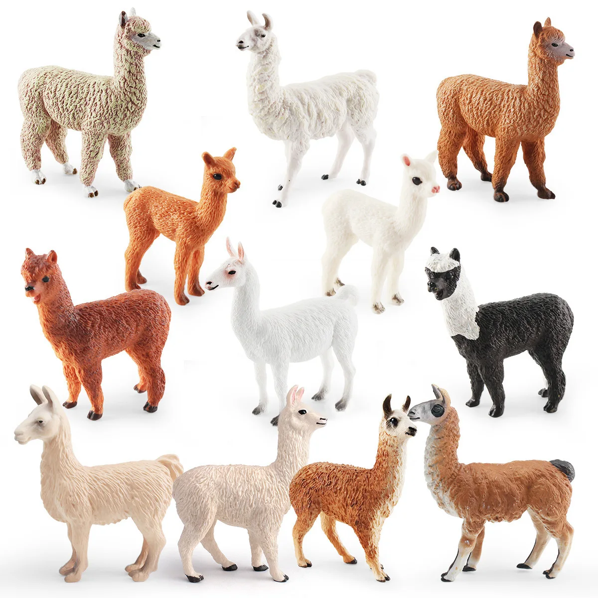Realistic Alpaca Llama Animal Figure Miniature Wildlife Model Collectible Desktop Decoration Home Decor Ornament Gift
Realistic Alpaca Llama Animal Figure Miniature Wildlife Model Collectible Desktop Decoration Home Decor Ornament Gift