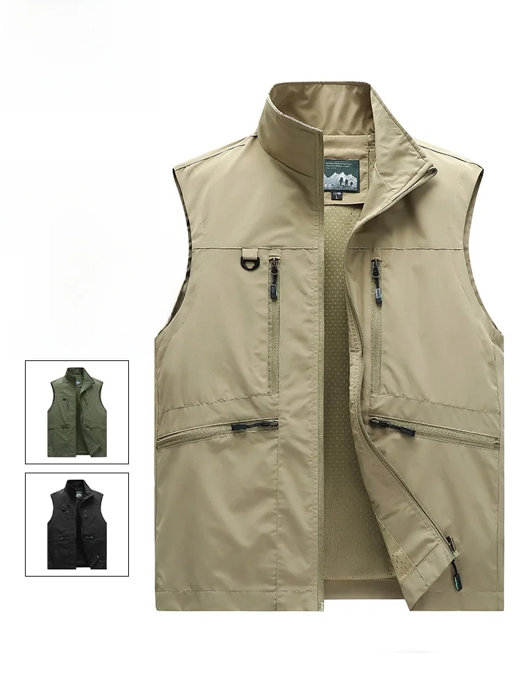 TUCANO Wooden Du Men's Outdoor Leisure Vest Spring Autumn New Sle Multi-ket Casual oulder Pad Vest Large Size Jaet
TUCANO Wooden Du Men's Outdoor Leisure Vest Spring Autumn New Sle Multi-ket Casual oulder Pad Vest Large Size Jaet