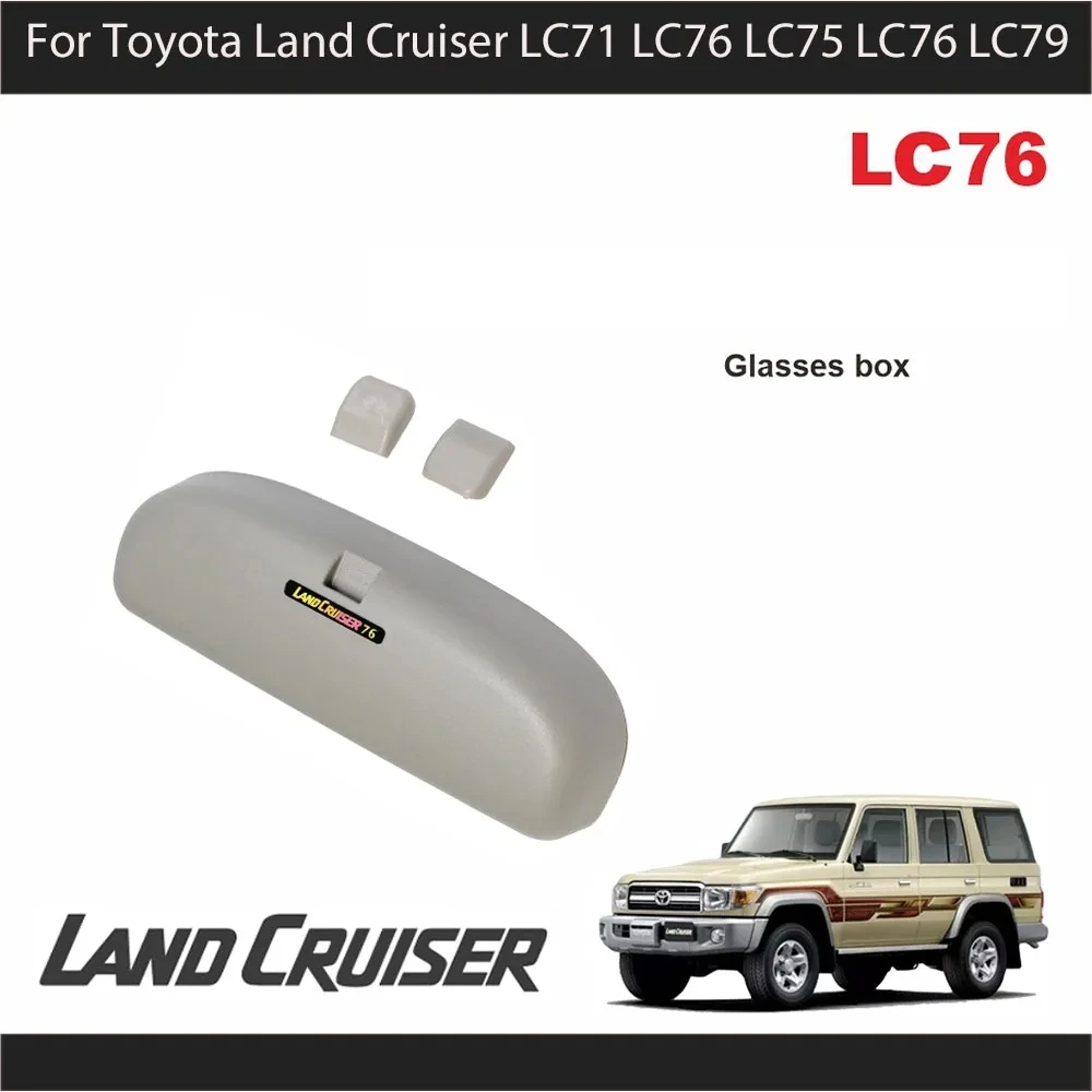 Roof Handle Glasses Case For Toyota Land Cruiser LC71 LC76 LC75 LC79 Glasses Storage Rack ABS Interior Modification Accessories
Roof Handle Glasses Case For Toyota Land Cruiser LC71 LC76 LC75 LC79 Glasses Storage Rack ABS Interior Modification Accessories