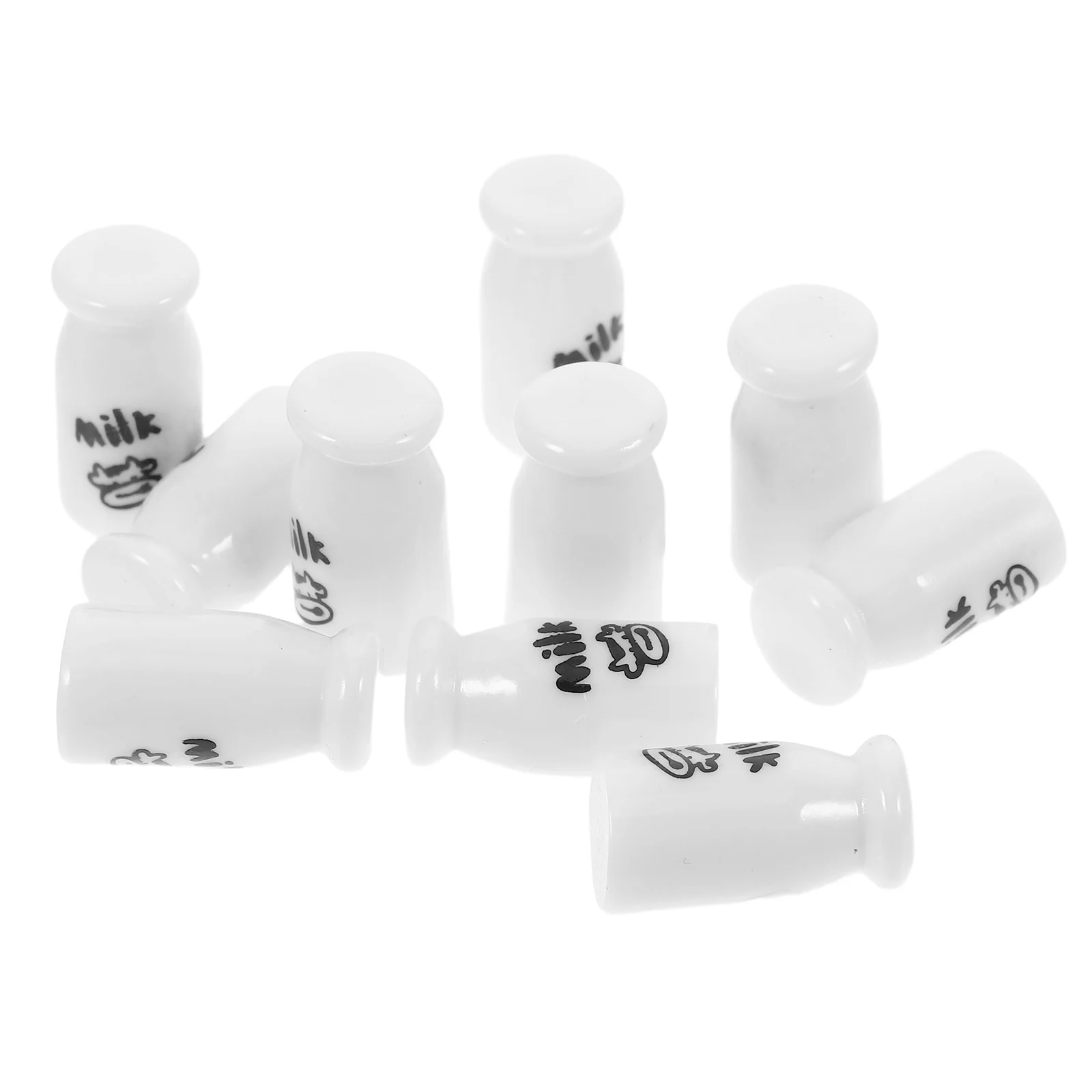 10pcs Milk Bottle Decorations Desktop Ornaments Dollhouse Miniatures Tiny Figures Resin Accessories Creative Diy Kit Home Decor
10pcs Milk Bottle Decorations Desktop Ornaments Dollhouse Miniatures Tiny Figures Resin Accessories Creative Diy Kit Home Decor
