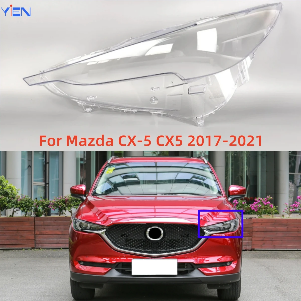For Mazda CX-5 CX5 2017 2018 2019 2020 2021 Car Accessories Cars Headlights Lamp Cover
For Mazda CX-5 CX5 2017 2018 2019 2020 2021 Car Accessories Cars Headlights Lamp Cover