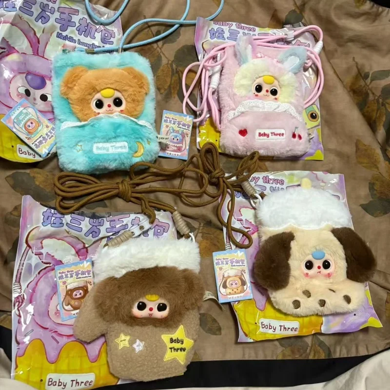 New Genuine Baby Three Mobile Phone Bag Blind Box Pendant Peripheral Tide Play Doll Plush Pendant Toy Kid Girl Surprise Gift
New Genuine Baby Three Mobile Phone Bag Blind Box Pendant Peripheral Tide Play Doll Plush Pendant Toy Kid Girl Surprise Gift
