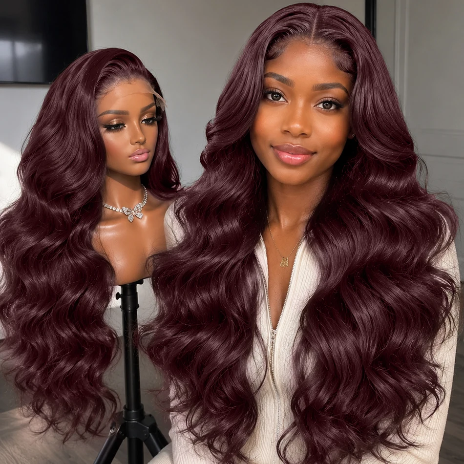 HD Chocolate Brown Human Hair Wigs 13x6 Full Lace Frontal Body Wave Brown Wigs Brazilian 30 Inch 13x4 Lace Front Wig 220 Density
HD Chocolate Brown Human Hair Wigs 13x6 Full Lace Frontal Body Wave Brown Wigs Brazilian 30 Inch 13x4 Lace Front Wig 220 Density