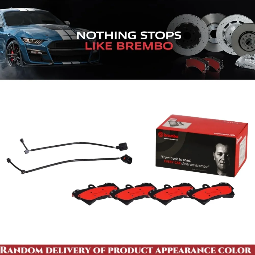 Brembo P85065N Premium Ceramic Front Disc Brake Pad Set Fit For AUDI/PORSCHE/VW OE# 95535193911
Brembo P85065N Premium Ceramic Front Disc Brake Pad Set Fit For AUDI/PORSCHE/VW OE# 95535193911