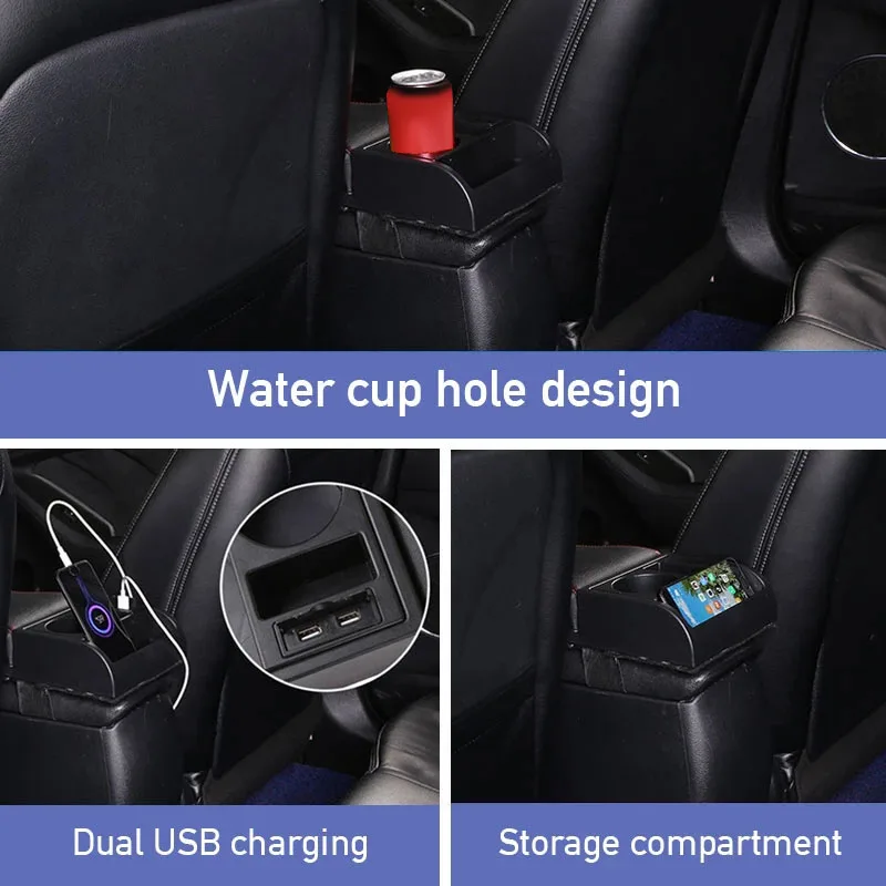 Car Armrest With Cup Holder Universal Pu Leather Storage Box Soft Elbow Suppoty Cushion Movable Armrest Pad
Car Armrest With Cup Holder Universal Pu Leather Storage Box Soft Elbow Suppoty Cushion Movable Armrest Pad