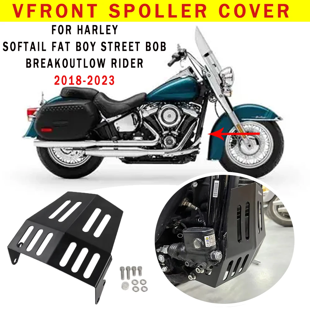Подходит для Harley Softail Fat Boy Street Bob Low Rider Breakthrough 2018-2023, передняя крышка спойлера мотоцикла, спойлер Qin, тепло
Подходит для Harley Softail Fat Boy Street Bob Low Rider Breakthrough 2018-2023, передняя крышка спойлера мотоцикла, спойлер Qin, тепло