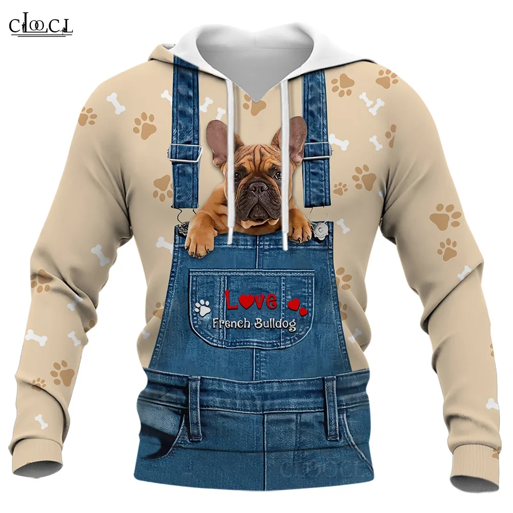 CLOOCL Men Hoodie 3D Graphics French Bulldog Printed Women Pullover Hooded Sweatshirt Fashion Hooded Jacket Teenage Clothing
CLOOCL Men Hoodie 3D Graphics French Bulldog Printed Women Pullover Hooded Sweatshirt Fashion Hooded Jacket Teenage Clothing