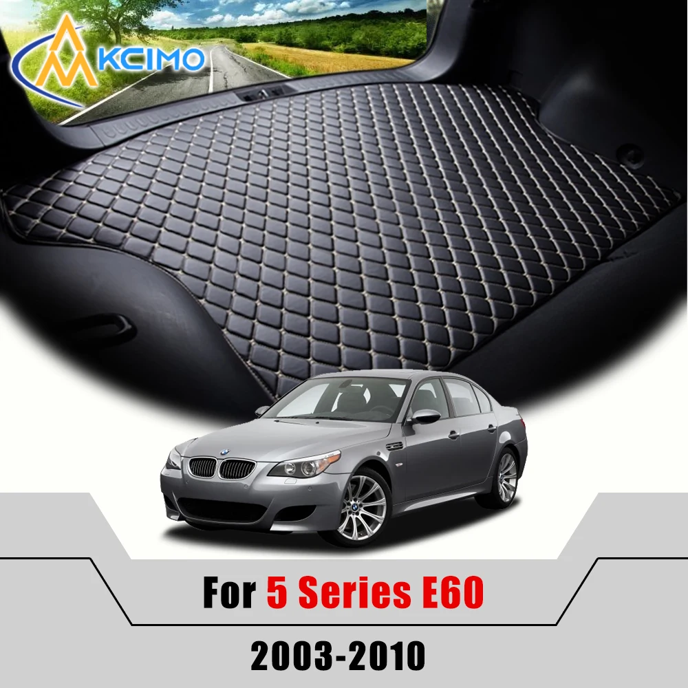 Kcimo Leather Trunk Mat for BMW 5 Series E60 2003-2010 Cargo Liner Non-Slip Boot Mat Tail Carpet Protector for BMW E60 Sedan
Kcimo Leather Trunk Mat for BMW 5 Series E60 2003-2010 Cargo Liner Non-Slip Boot Mat Tail Carpet Protector for BMW E60 Sedan