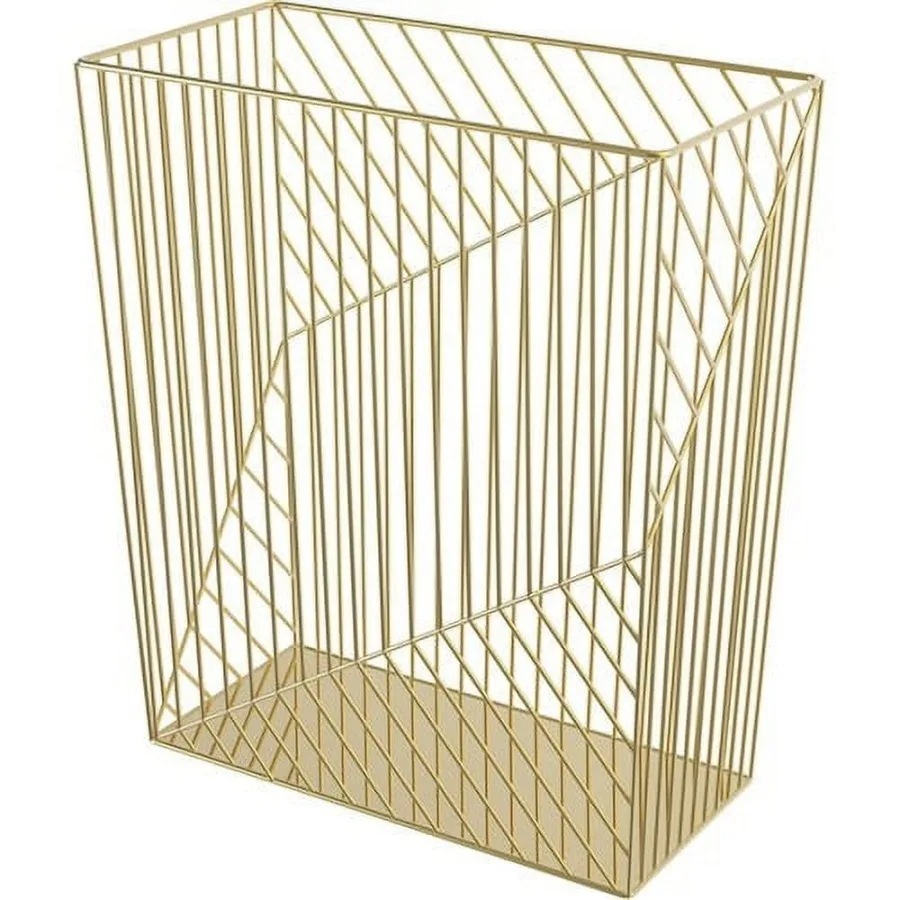 Gold Trash Can for Kitchen and Office Use Stylish Modern Design, Durable Metal Construction, Scratch-Resistant Finish, Elegant
Gold Trash Can for Kitchen and Office Use Stylish Modern Design, Durable Metal Construction, Scratch-Resistant Finish, Elegant