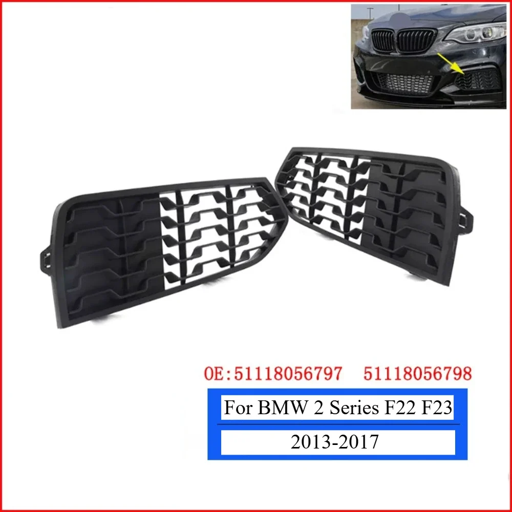 Honeycomb Mesh Front Lower Bumper Fog Light Grille For BMW 2 Series F22 F23 2013-2017 Fog Lamp Grill M Sport Car Accessories AME
Honeycomb Mesh Front Lower Bumper Fog Light Grille For BMW 2 Series F22 F23 2013-2017 Fog Lamp Grill M Sport Car Accessories AME