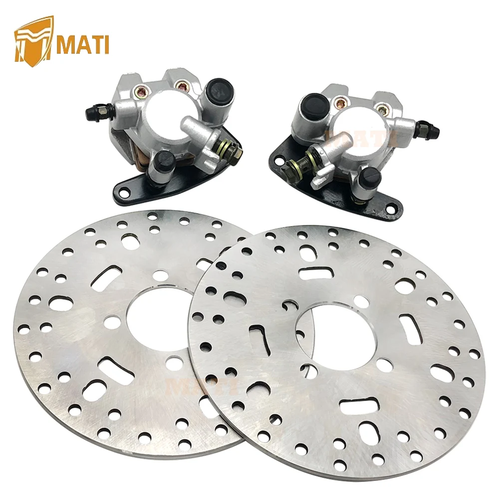 Front Left Right Brake Calipers & Disc Rotors for Yamaha Big Bear 400 YFM400 2000-2006 Kodiak 400 YFM400 1999-2002
Front Left Right Brake Calipers & Disc Rotors for Yamaha Big Bear 400 YFM400 2000-2006 Kodiak 400 YFM400 1999-2002