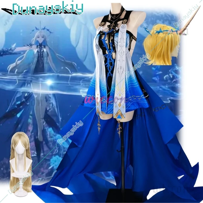 Wuthering Waves Florus Cosplay Costume Fleurdelys Wig Uniform Cartethyia Headwear Halloween Party for Women Carnival Outfit
Wuthering Waves Florus Cosplay Costume Fleurdelys Wig Uniform Cartethyia Headwear Halloween Party for Women Carnival Outfit