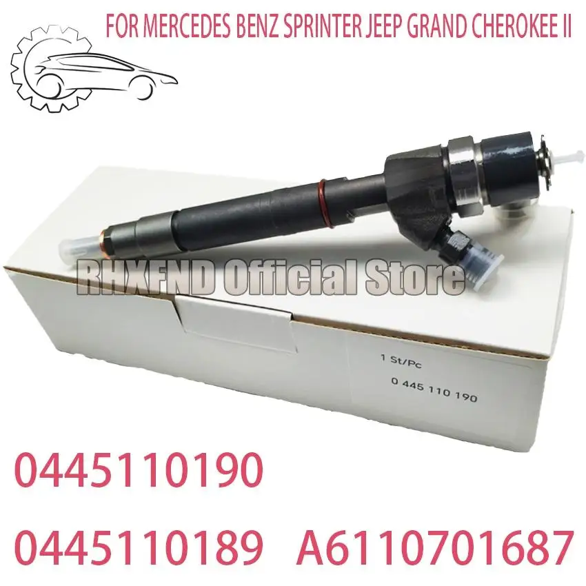0445110190 A6110701687 0445110189 New Diesel Fuel Injector For Mercedes Benz Sprinter 2,2 2,7 CDI Jeep Grand Cherokee II
0445110190 A6110701687 0445110189 New Diesel Fuel Injector For Mercedes Benz Sprinter 2,2 2,7 CDI Jeep Grand Cherokee II